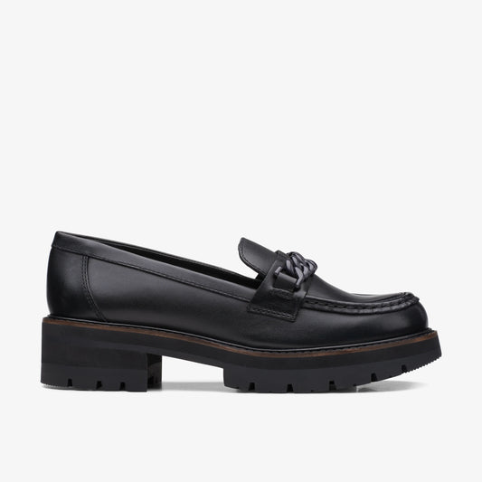 Zapatos Casual De La Marca Clarks  Para Mujer Modelo Orianna Edge Black Leather En Color Negro