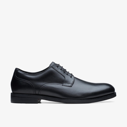 Zapatos De Vestir De La Marca Clarks  Para Hombre Modelo Craftdean Lace Black Leather En Color Negro