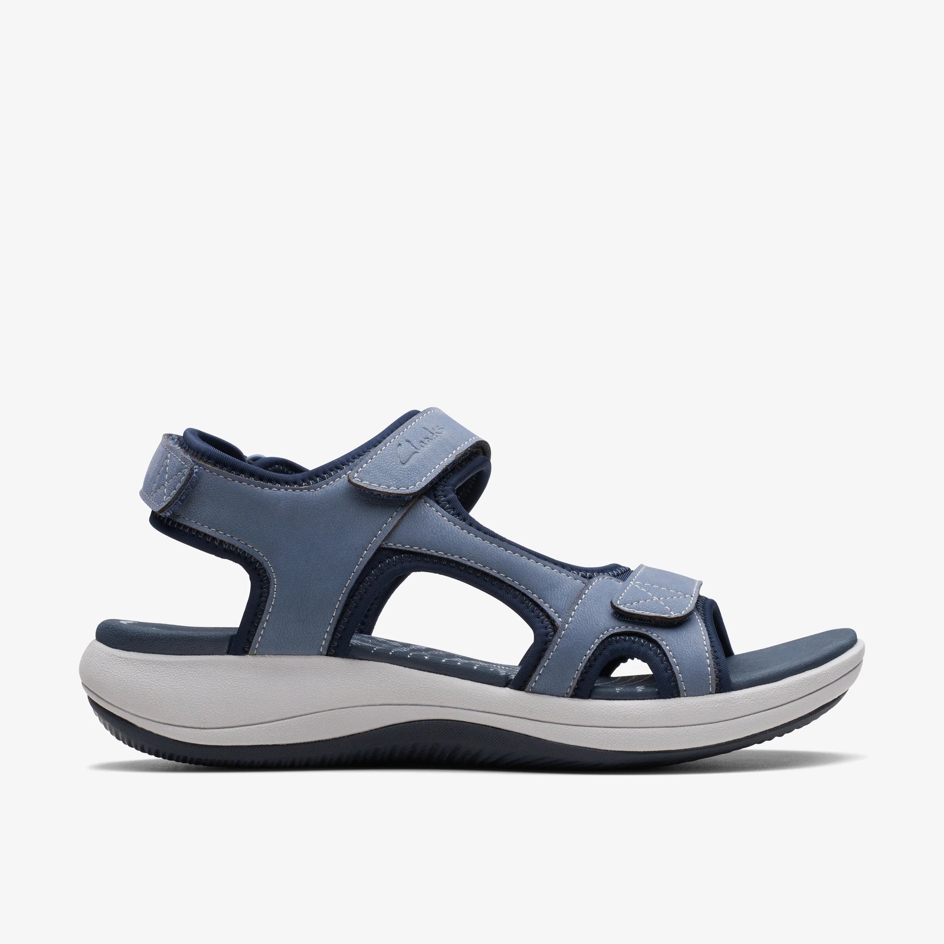 Sandalias De La Marca Clarks  Para Mujer Modelo Mira Bay Denim Blue En Color Azul