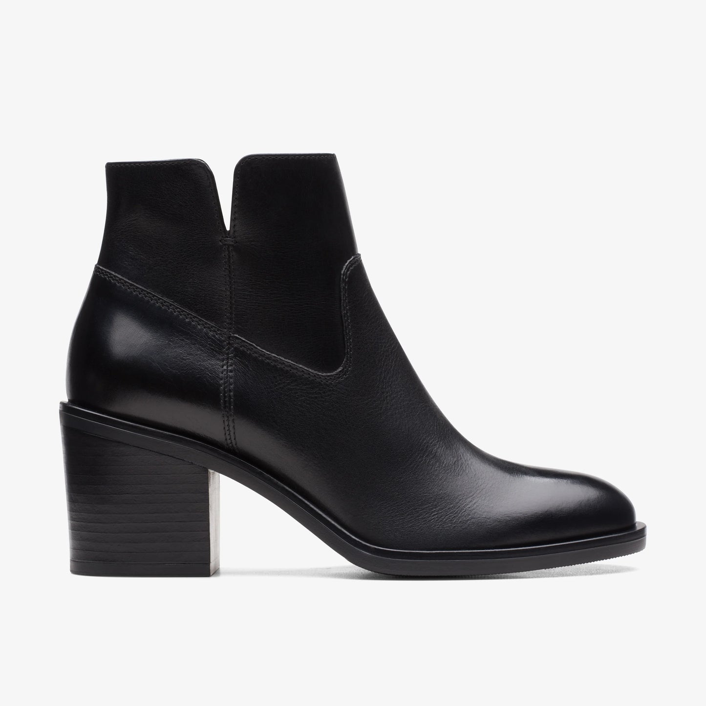 Botas De La Marca Clarks  Para Mujer Modelo Valvestino Lo Black Leather En Color Negro