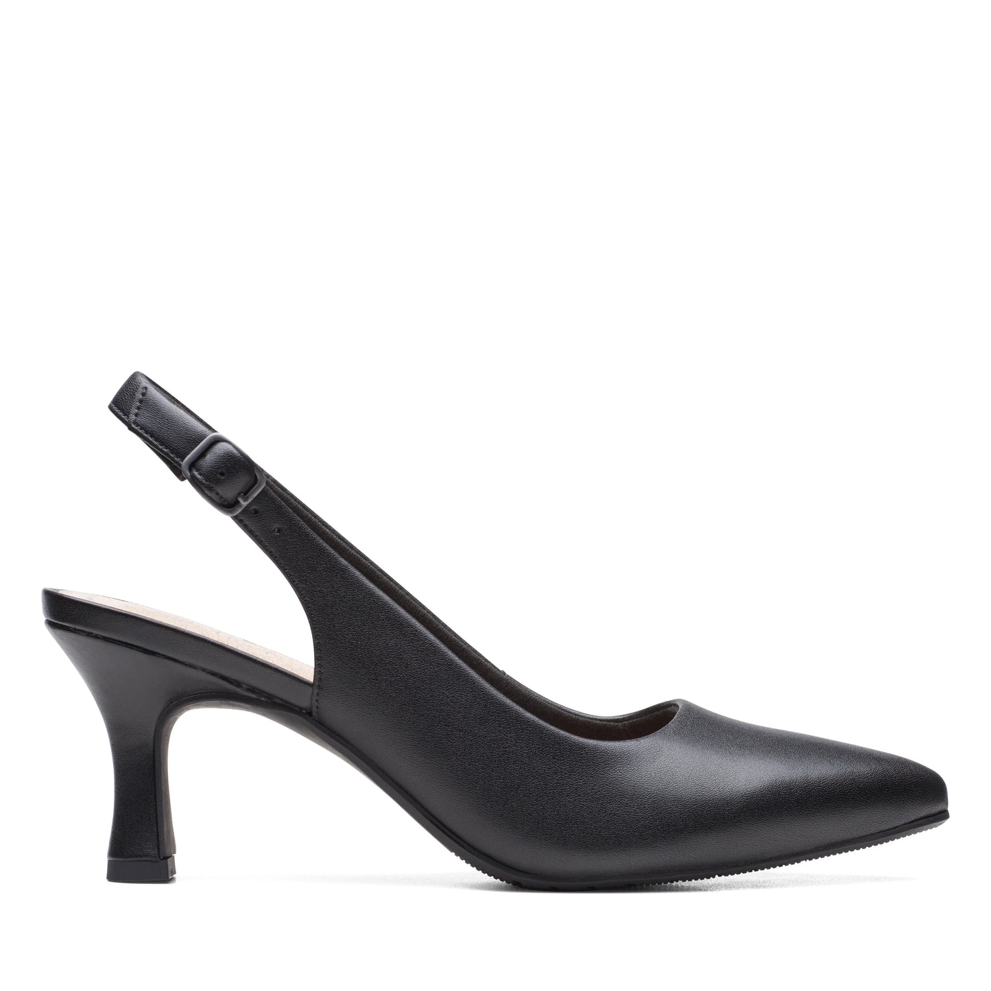 Zapatos De Vestir De La Marca Clarks  Para Mujer Modelo Kataleyna Step Black Leather En Color Negro