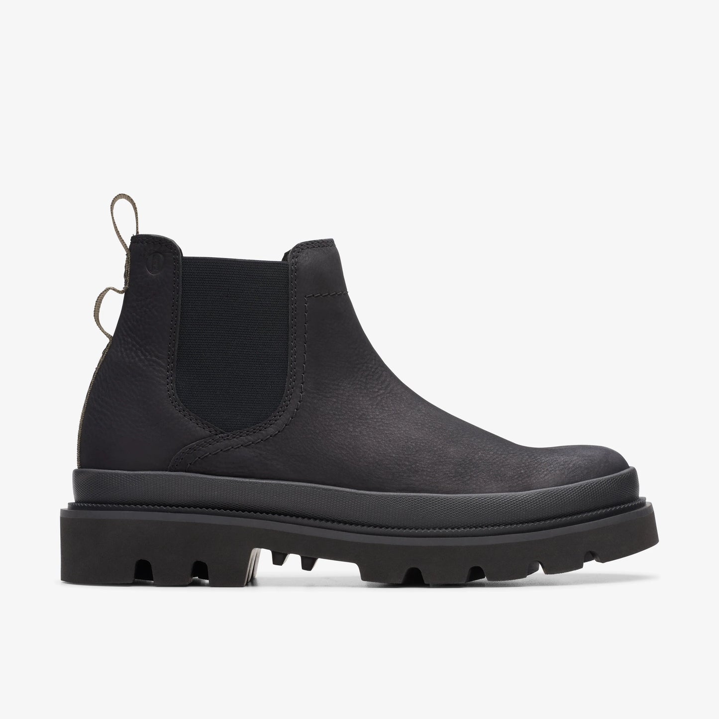 Botas De La Marca Clarks Para Hombre Modelo Badell Top Black Nubuck En Color Negro