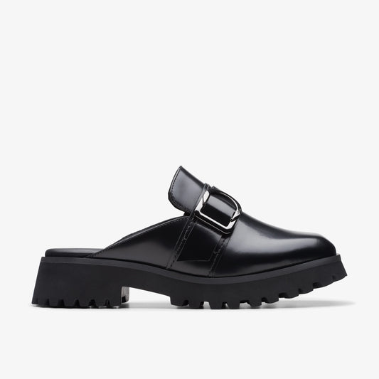 Zapatos Casual De La Marca Clarks  Para Mujer Modelo Stayso Free Black Leather En Color Negro