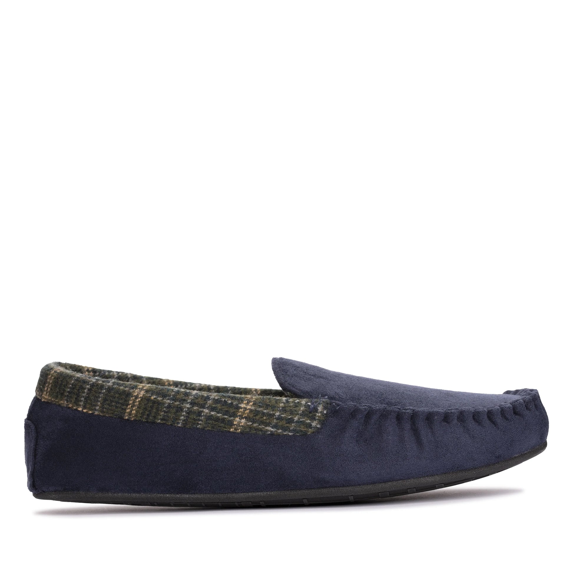Zapatillas Del Hogar De La Marca Clarks  Para Hombre Modelo Fireside Mocc Navy En Color Azul