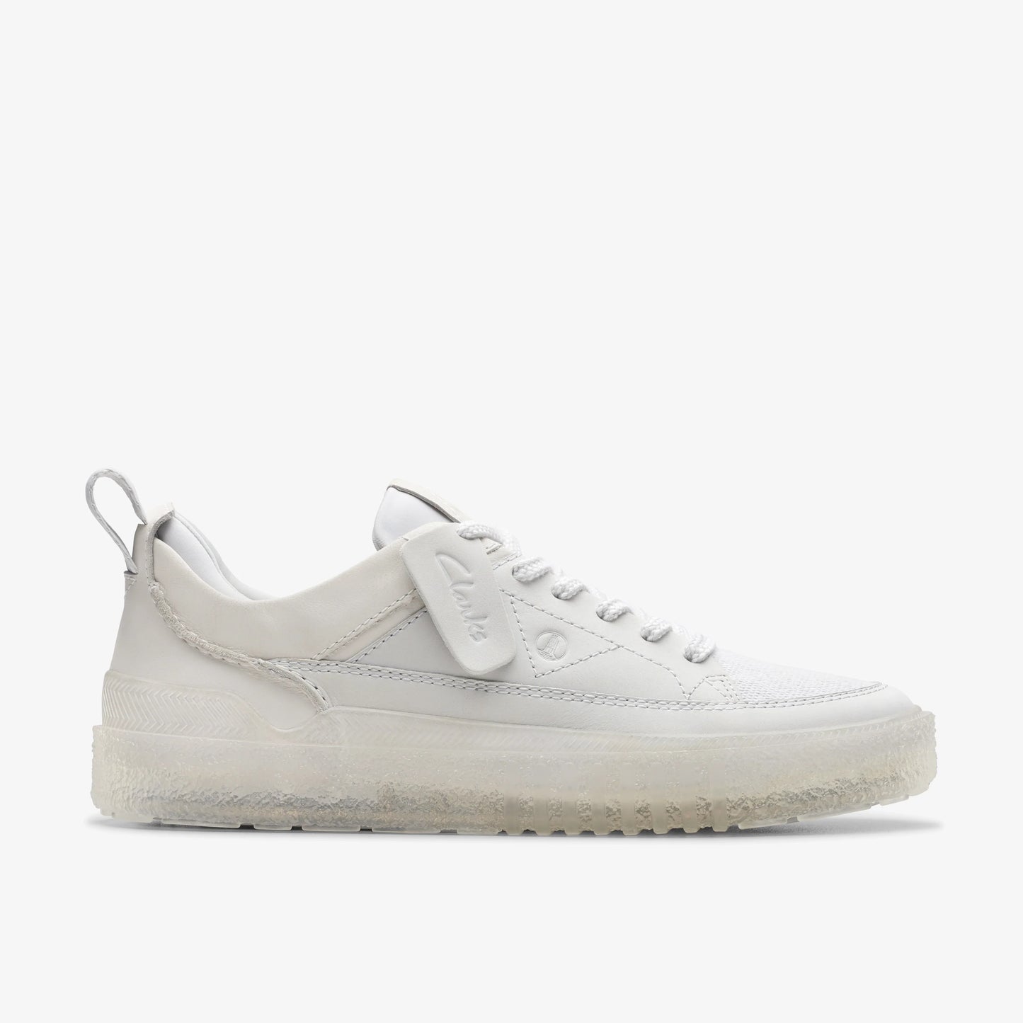 Zapatos Casual De La Marca Clarks Para Hombre Modelo Somerset Lace Off White Nbk En Color Blanco