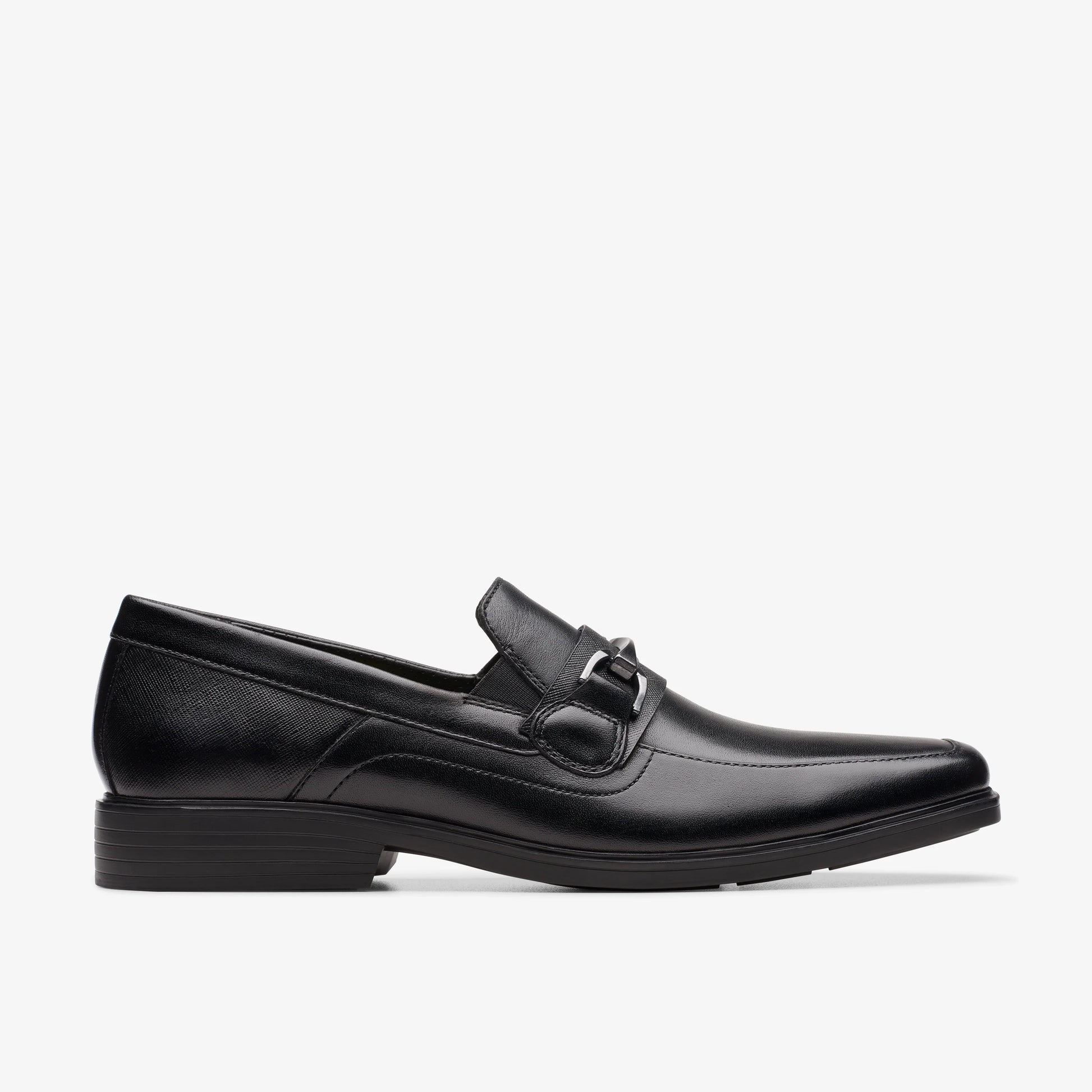 Zapatos De Vestir De La Marca Clarks  Para Hombre Modelo Clarkslite Bit Black Leather En Color Negro