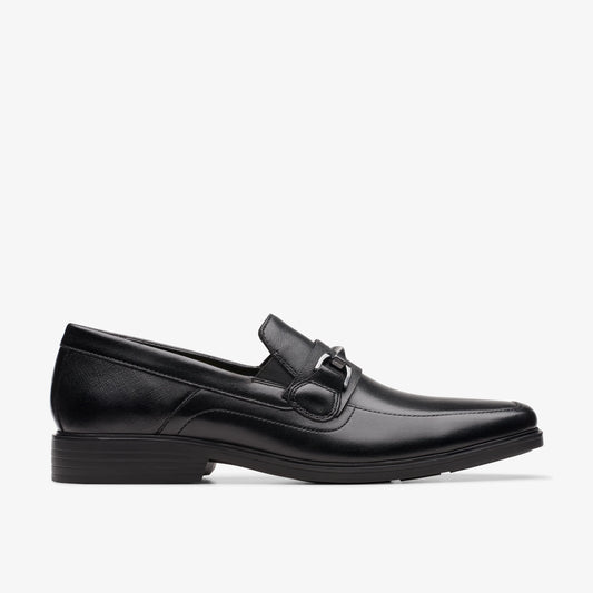 Zapatos De Vestir De La Marca Clarks  Para Hombre Modelo Clarkslite Bit Black Leather En Color Negro