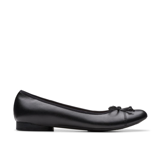 Zapatos De Vestir De La Marca Clarks  Para Mujer Modelo Loreleigh Rae Black Leather En Color Negro