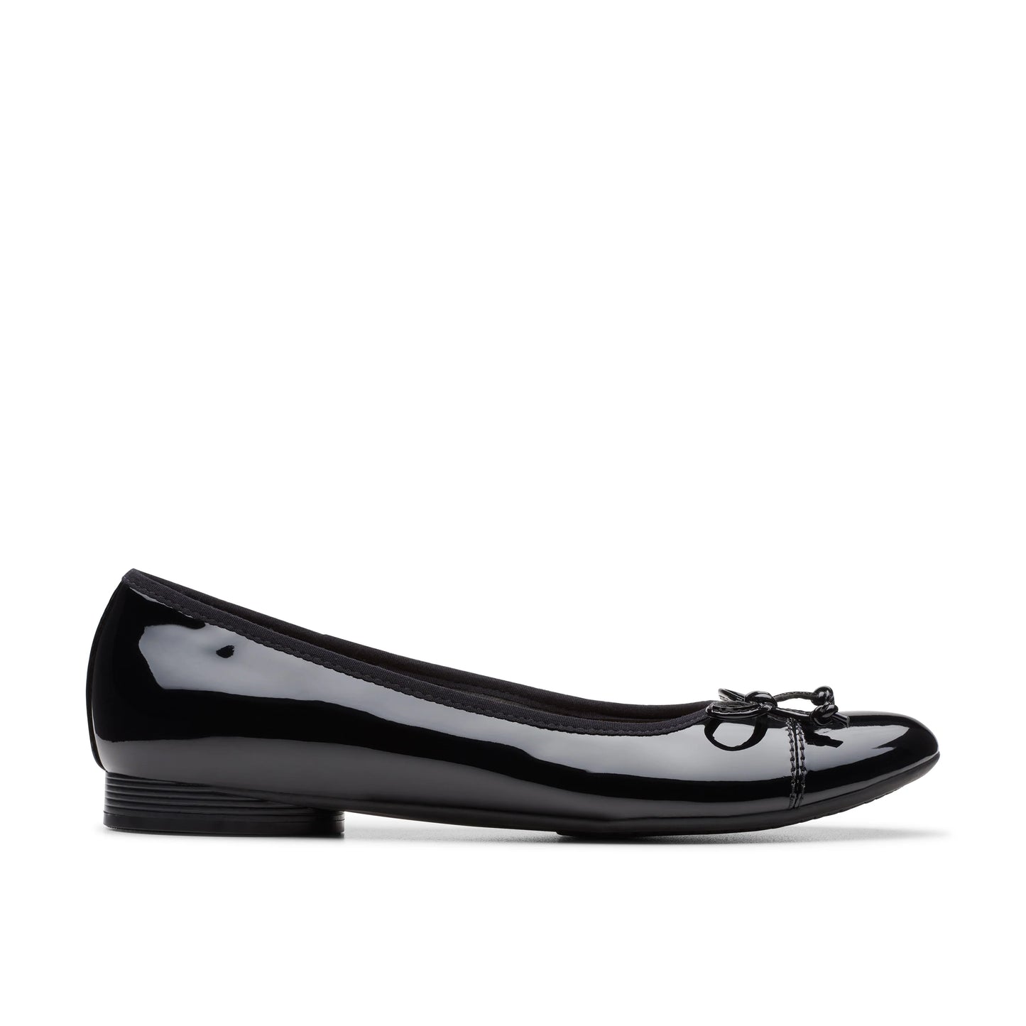 Zapatos De Vestir De La Marca Clarks  Para Mujer Modelo Loreleigh Rae Black Pat En Color Negro