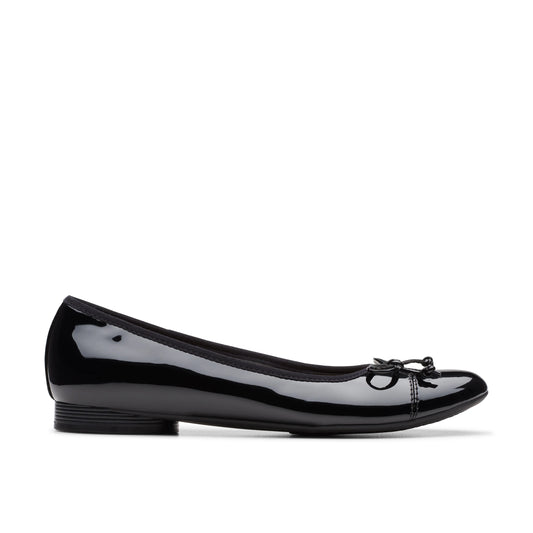 Zapatos De Vestir De La Marca Clarks  Para Mujer Modelo Loreleigh Rae Black Pat En Color Negro