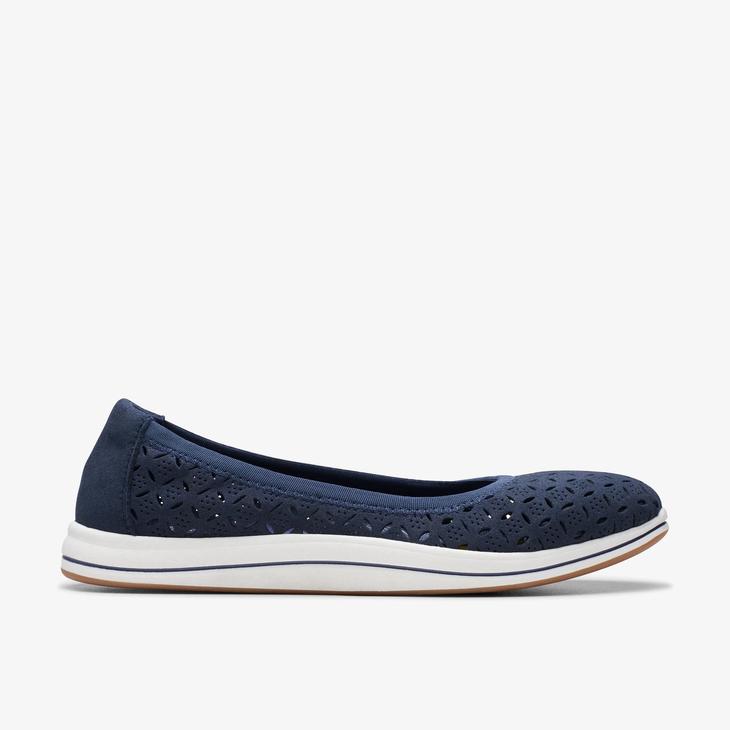 Zapatos Casual De La Marca Clarks Para Mujer Modelo Brinkley Roam Navy En Color Azul