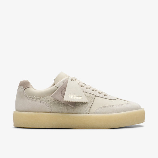 Sandalias De La Marca Clarks  Para Mujer Modelo Tor 80. Off White Combi En Color Blanco