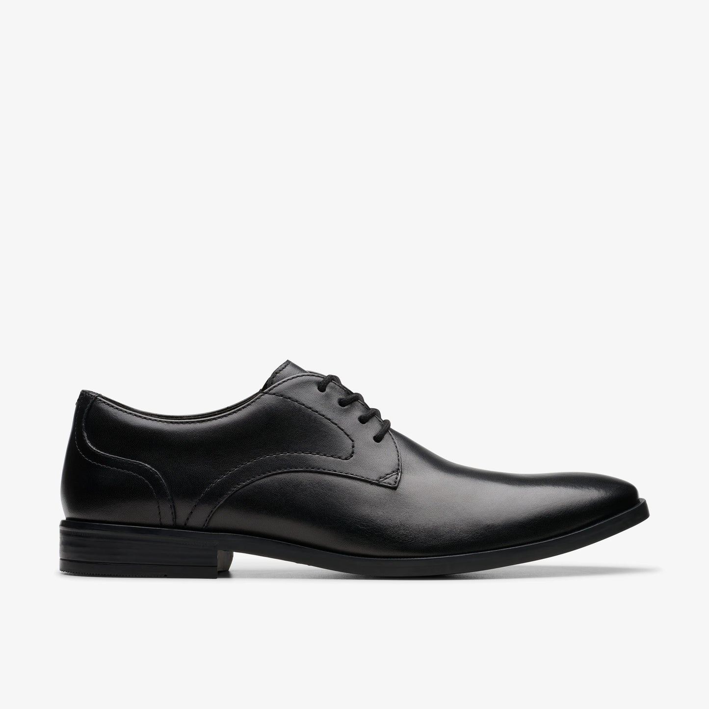 Zapatos De Vestir De La Marca Clarks  Para Hombre Modelo Brandon Lace Black Leather En Color Negro