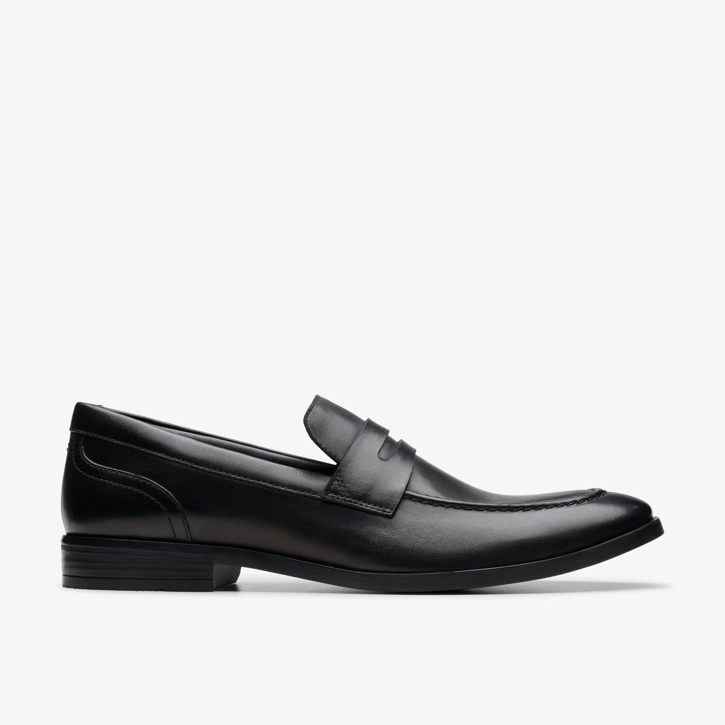Zapatos De Vestir De La Marca Clarks  Para Hombre Modelo Brandon Step Black Leather En Color Negro