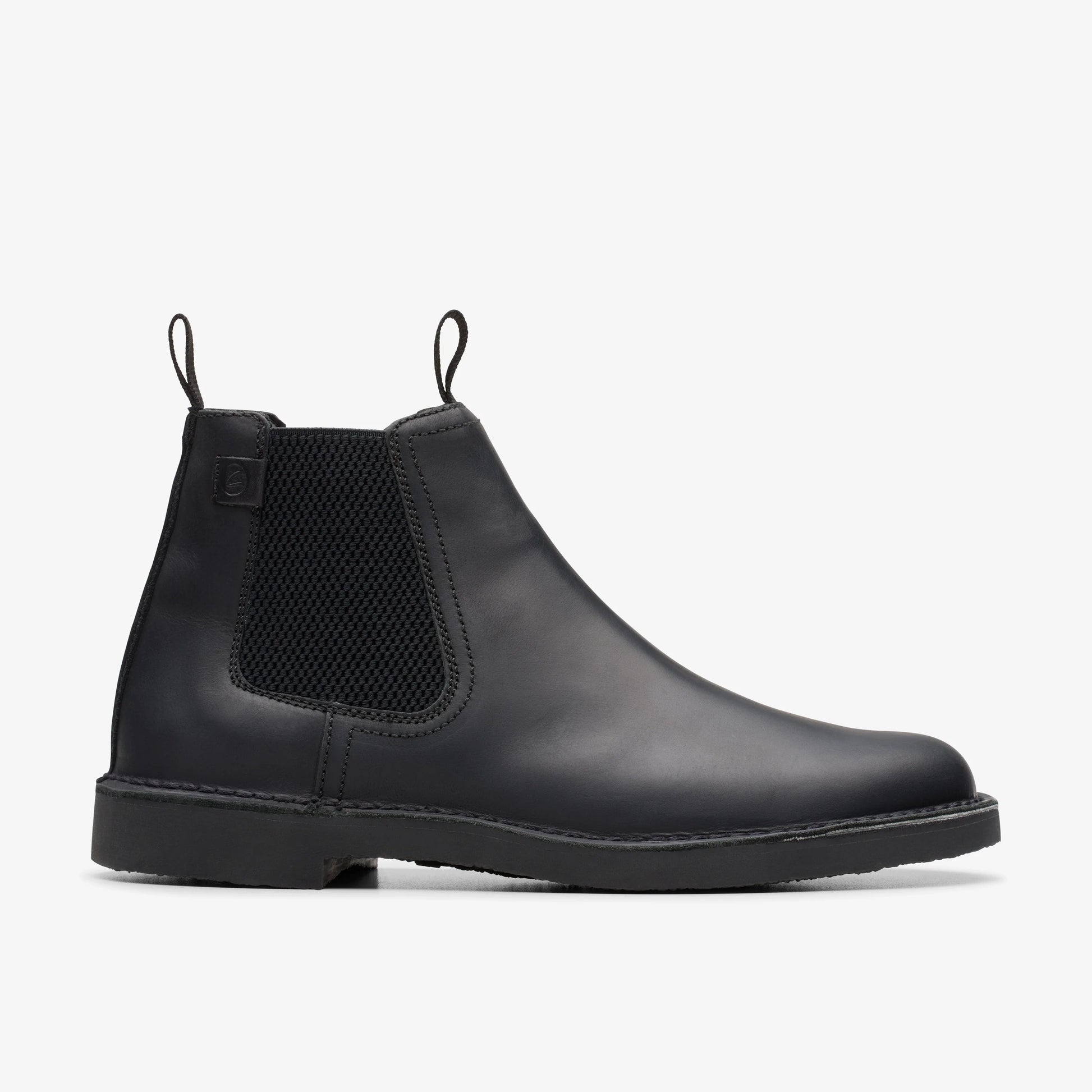 Botas De La Marca Clarks  Para Hombre Modelo Shepton Easy Black Leather En Color Negro