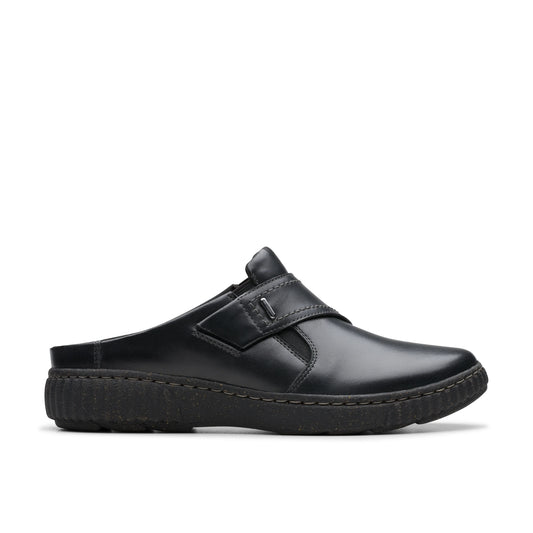 Zapatos Casual De La Marca Clarks  Para Mujer Modelo Caroline Bay Black Leather En Color Negro