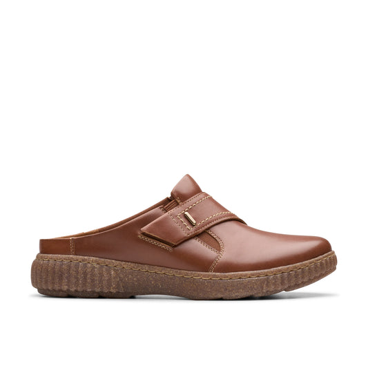 Zapatos Casual De La Marca Clarks  Para Mujer Modelo Caroline Bay Tan Leather En Color Marrón
