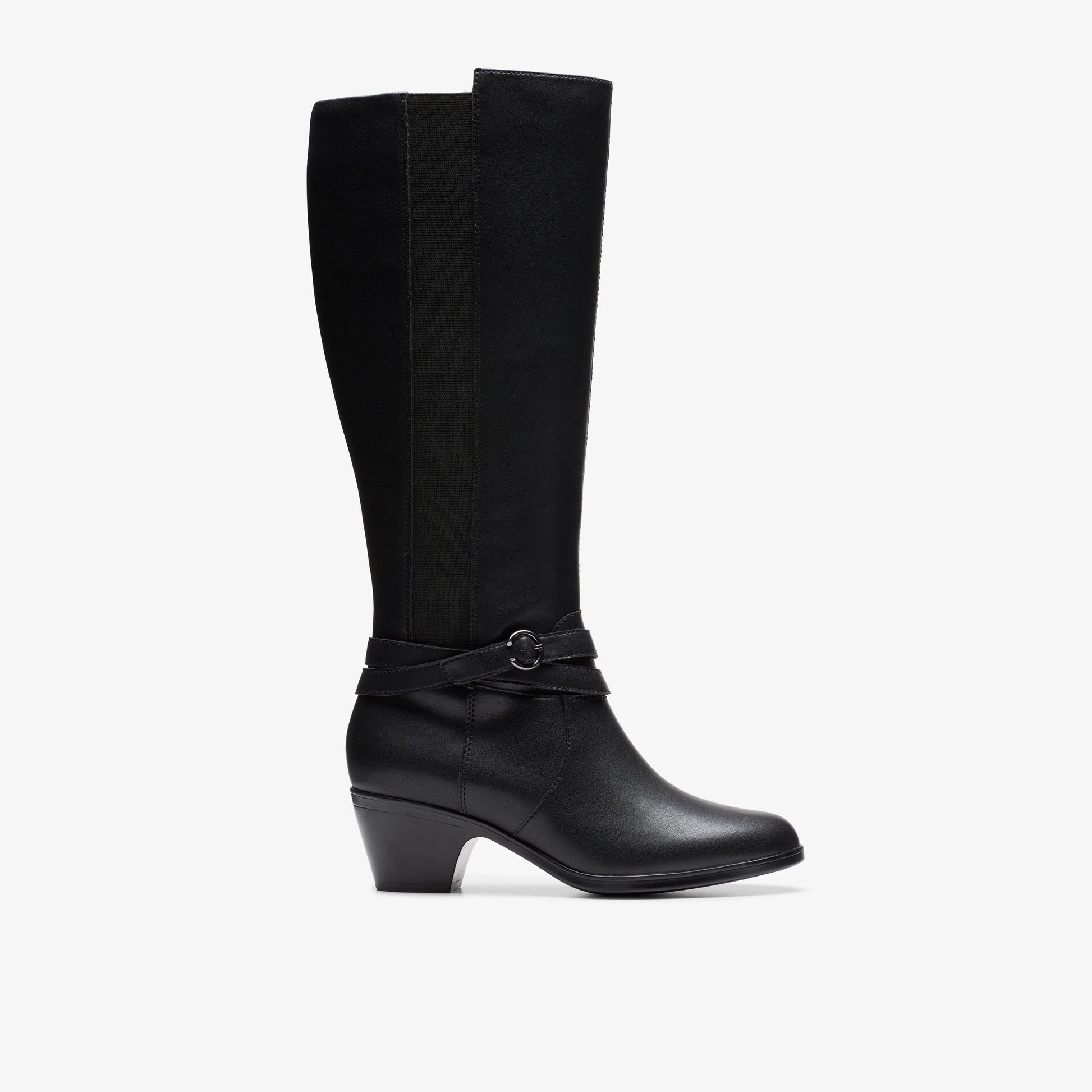 Botas De La Marca Clarks  Para Mujer Modelo Emily2 Dream Black Leather En Color Negro