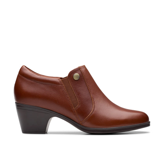 Zapatos Casual De La Marca Clarks  Para Mujer Modelo Emily2 Reyna Tan Leather En Color Marrón