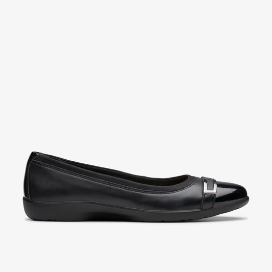 Zapatos Casual De La Marca Clarks  Para Mujer Modelo Meadow Rose Black Combi En Color Negro