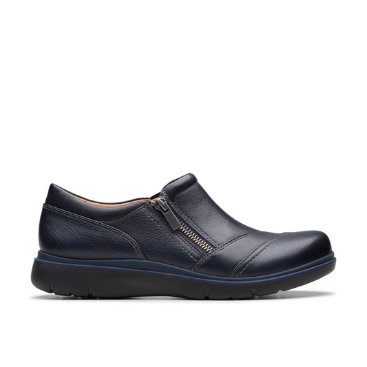 Zapatos Casual De La Marca Clarks  Para Mujer Modelo Certina Pure Navy Leather En Color Azul
