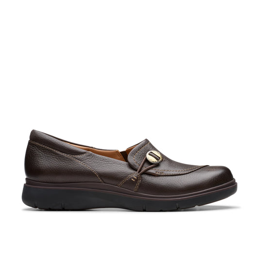 Zapatos Casual De La Marca Clarks  Para Mujer Modelo Certina Ease Dark Brown Lea En Color Marrón