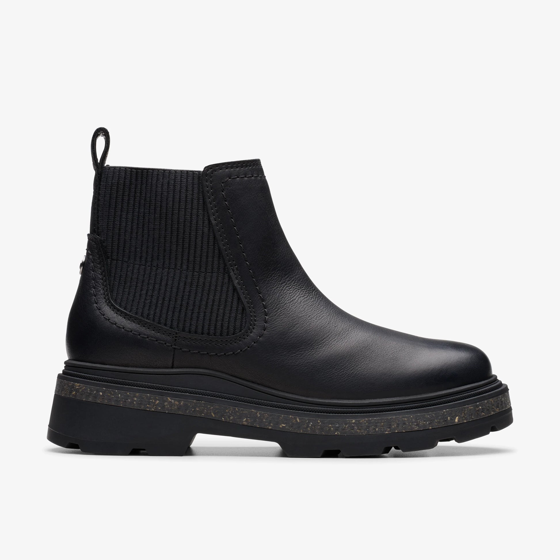 Botas De La Marca Clarks  Para Mujer Modelo Hencroftstepwp Black Leather En Color Negro