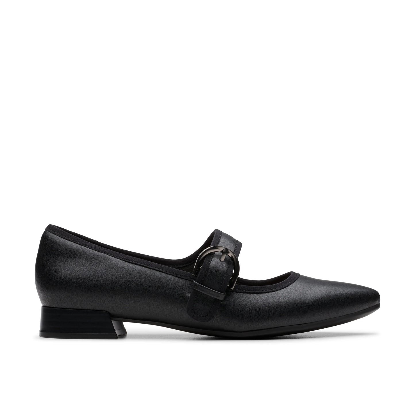 Zapatos De Vestir De La Marca Clarks  Para Mujer Modelo Natalyn May Black Leather En Color Negro