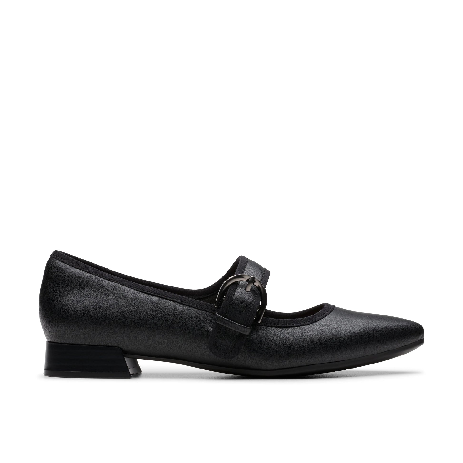 Zapatos De Vestir De La Marca Clarks  Para Mujer Modelo Natalyn May Black Leather En Color Negro
