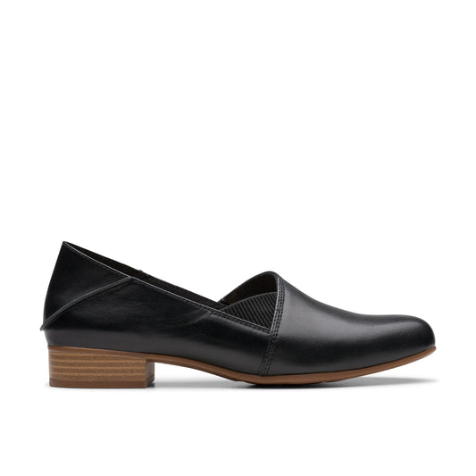 Zapatos De Vestir De La Marca Clarks  Para Mujer Modelo Juliet Trim Black Leather En Color Negro