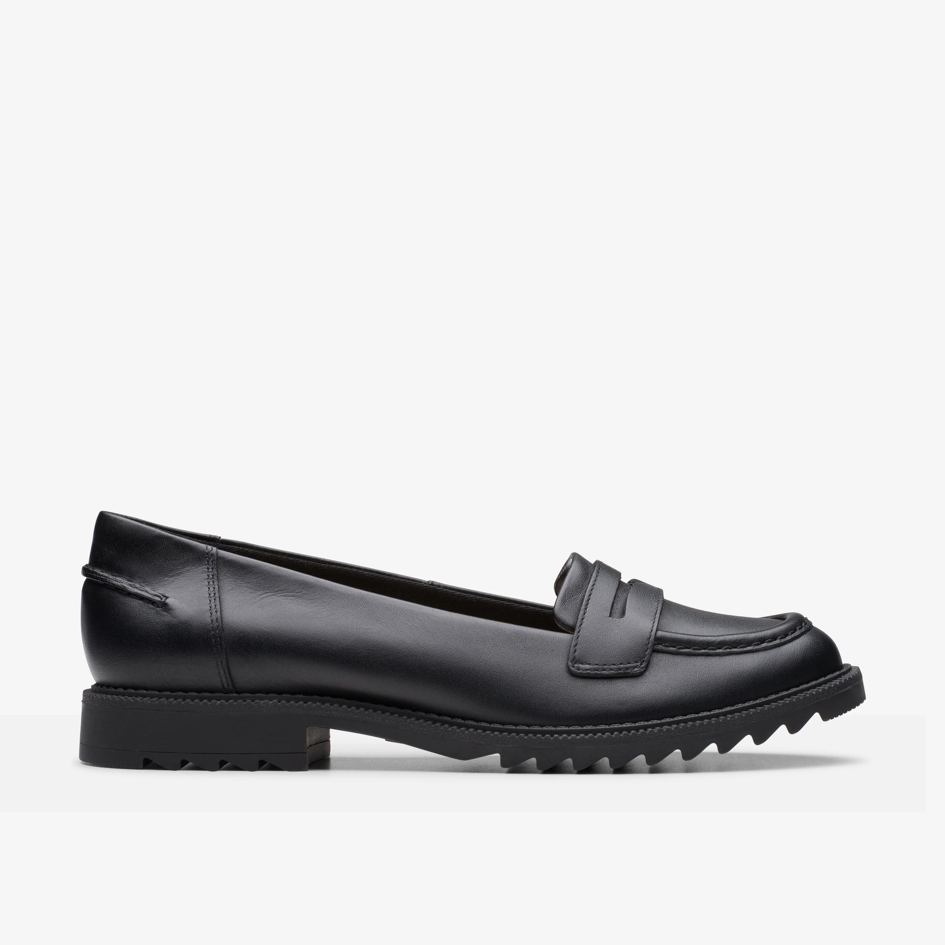Zapatos Casual De La Marca Clarks  Para Mujer Modelo Griffin Milly2 Black Leather En Color Negro