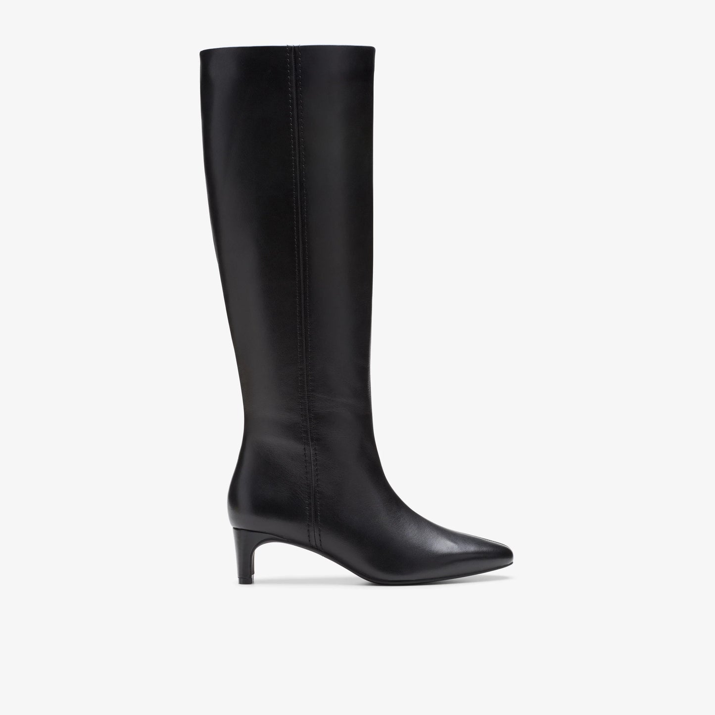 Botas De La Marca Clarks Para Mujer Modelo Edina Tall Black Leather En Color Negro
