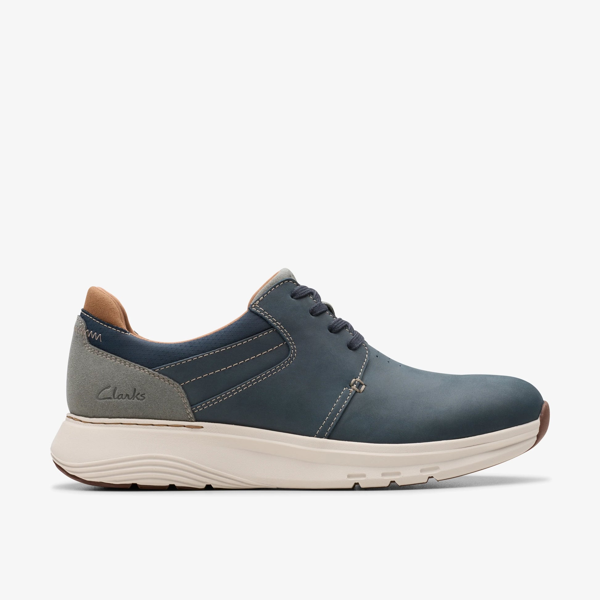 Zapatos Casual De La Marca Clarks  Para Hombre Modelo Motion Trek Pt Navy Combi En Color Azul