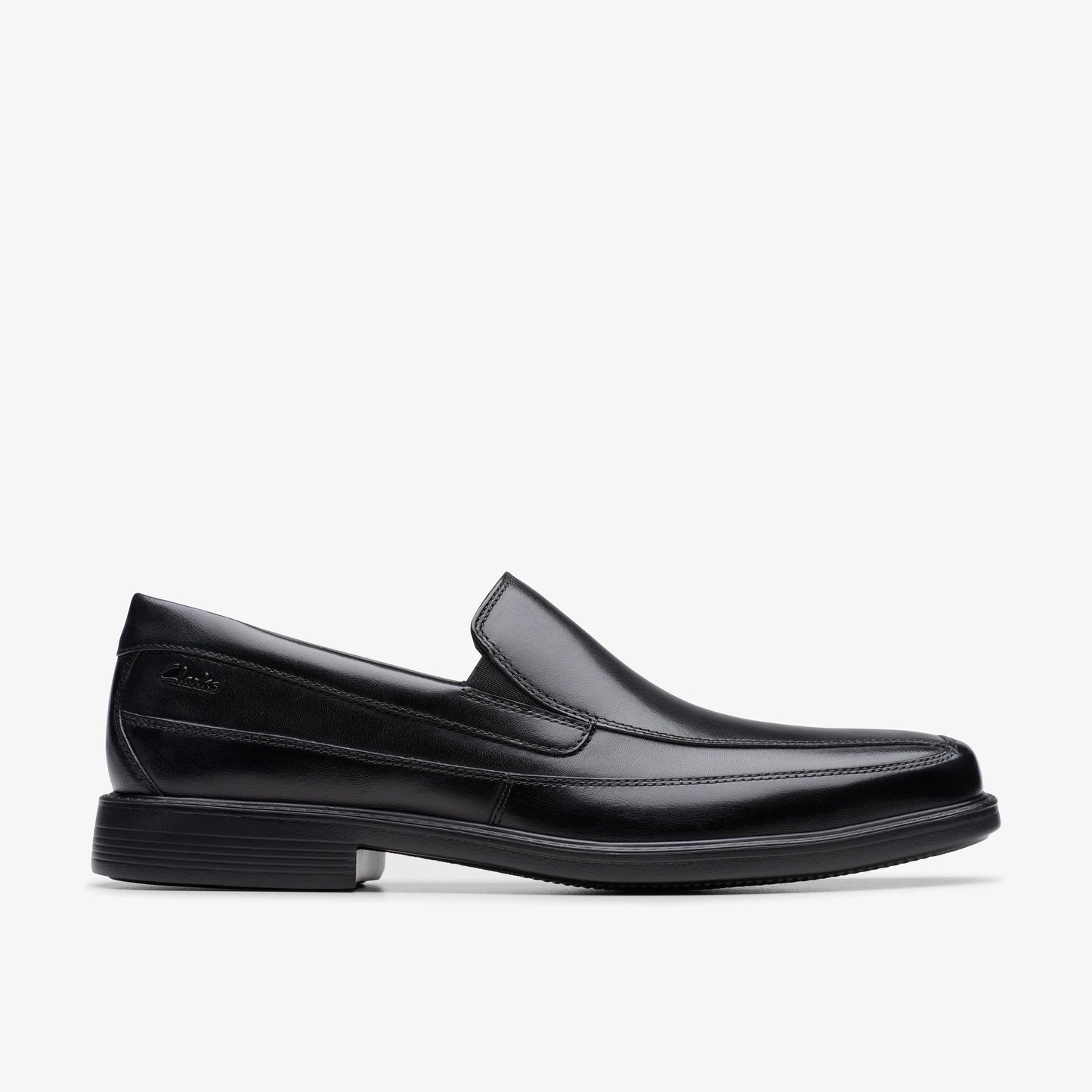 Zapatos De Vestir De La Marca Clarks Para Hombre Modelo Cosgrove Free Black Leather En Color Negro