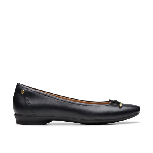 Zapatos De Vestir De La Marca Clarks  Para Mujer Modelo Candra Light Black Leather En Color Negro