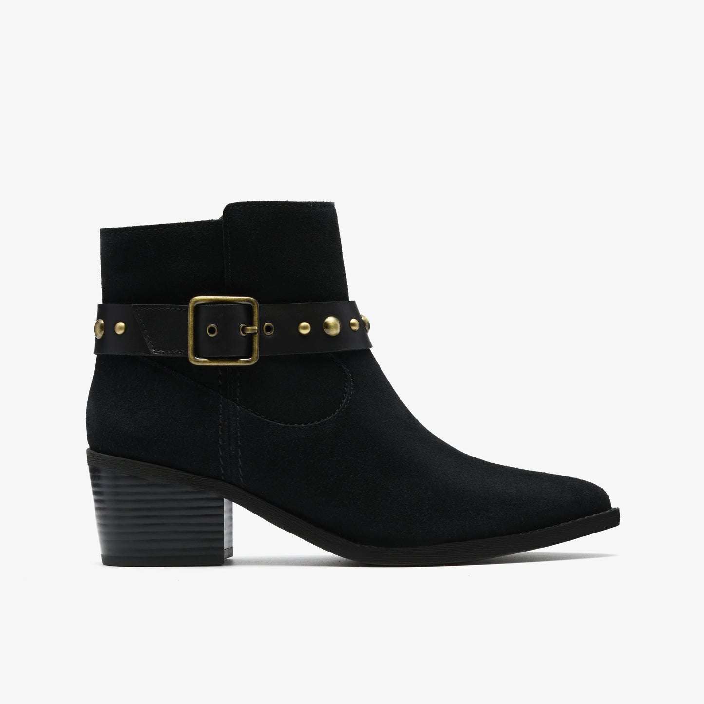 Botas De La Marca Clarks  Para Mujer Modelo Morzine Buckle Black Sde En Color Negro