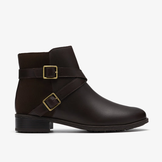 Botas De La Marca Clarks  Para Mujer Modelo Havisham Bay Brown Leather En Color Marrón