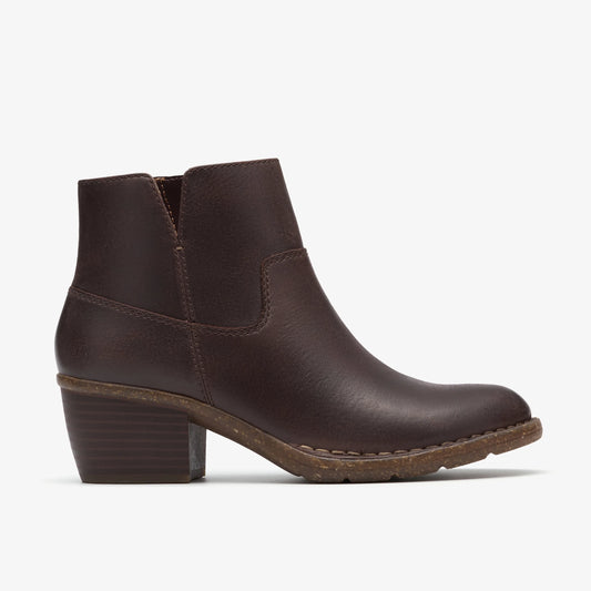 Botas De La Marca Clarks  Para Mujer Modelo Kastela Top Brown Leather En Color Marrón