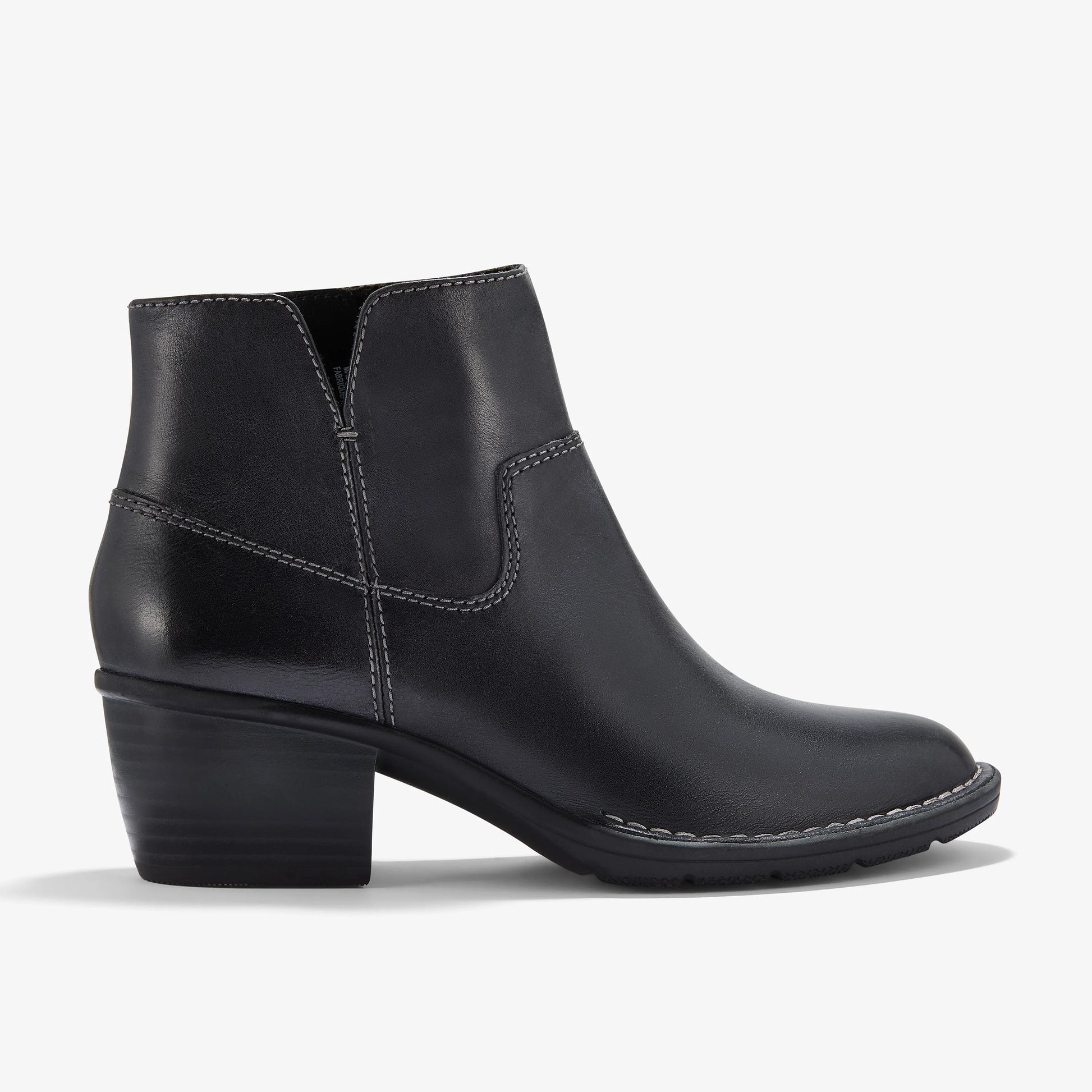 Botas De La Marca Clarks  Para Mujer Modelo Kastela Top Black Leather En Color Negro