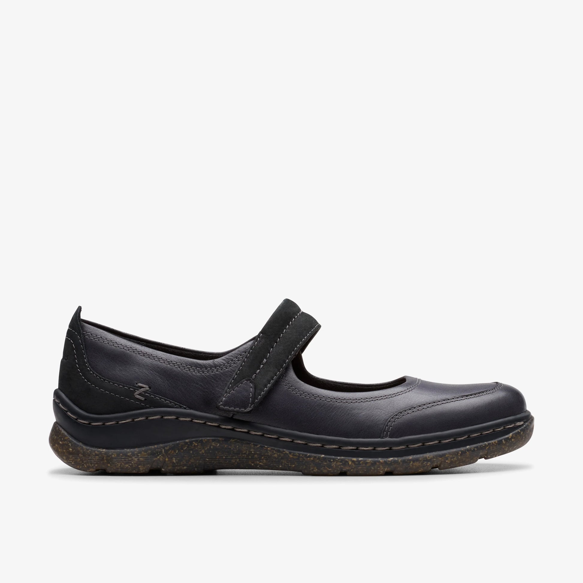 Zapatos Casual De La Marca Clarks  Para Mujer Modelo Orlene Jane Black Leather En Color Negro