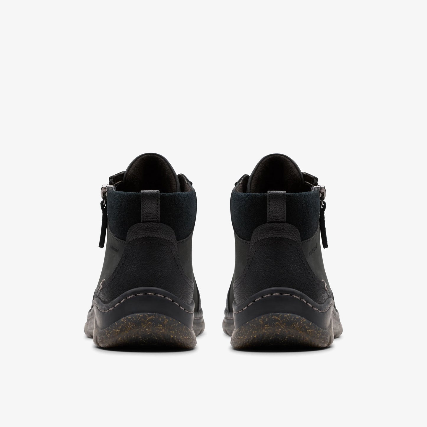 Botas De La Marca Clarks Para Mujer Modelo Orlene Top Wp Black Nubuck En Color Negro
