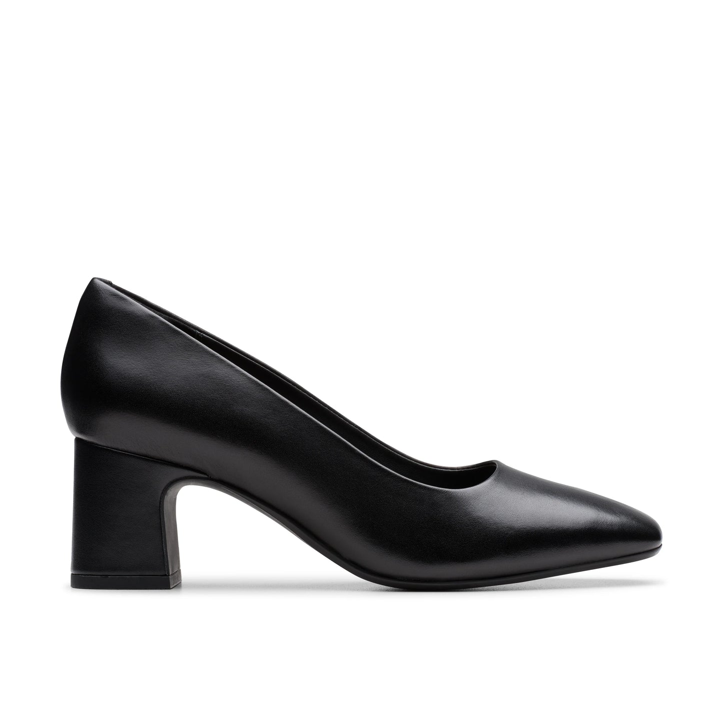 Zapatos De Vestir De La Marca Clarks  Para Mujer Modelo Fernie Court Black Leather En Color Negro