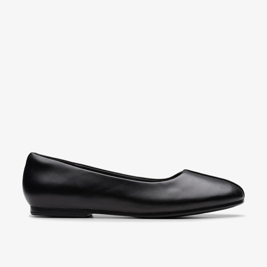 Zapatos Casual De La Marca Clarks  Para Mujer Modelo Livia Lily Black Leather En Color Negro