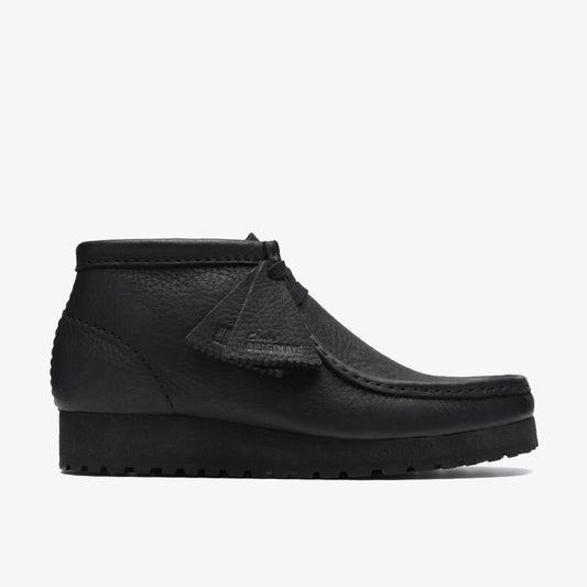 Botas De La Marca Clarks  Para Mujer Modelo Walla Boot Rb. Blk/Black Lea En Color Negro