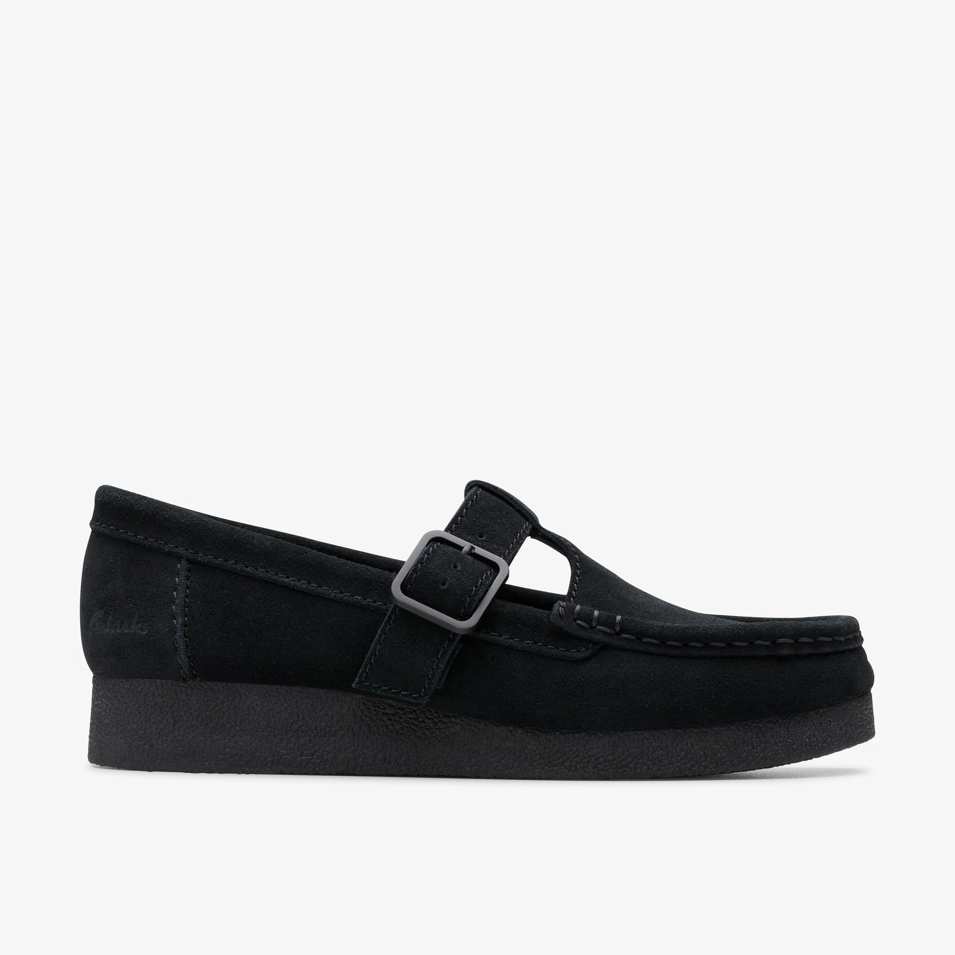 Zapatos Casual De La Marca Clarks  Para Mujer Modelo Wallabeeevobar Black Sde En Color Negro