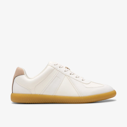 Zapatos Casual De La Marca Clarks  Para Mujer Modelo Nykole Step White En Color Blanco