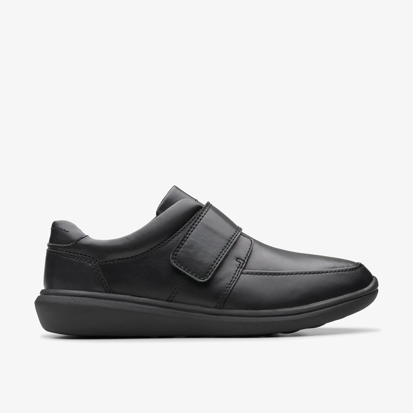 Sneakers De La Marca Clarks Para Hombre Modelo Watchet Strap Black Leather En Color Negro