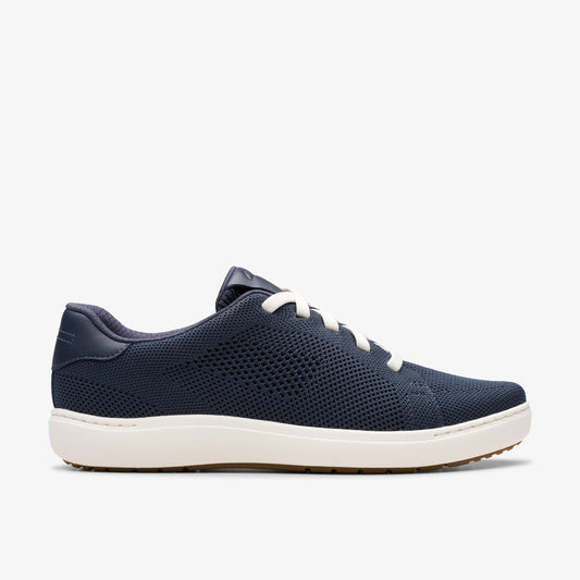Zapatos Casual De La Marca Clarks  Para Mujer Modelo Nalle Walk Navy Knit En Color Azul