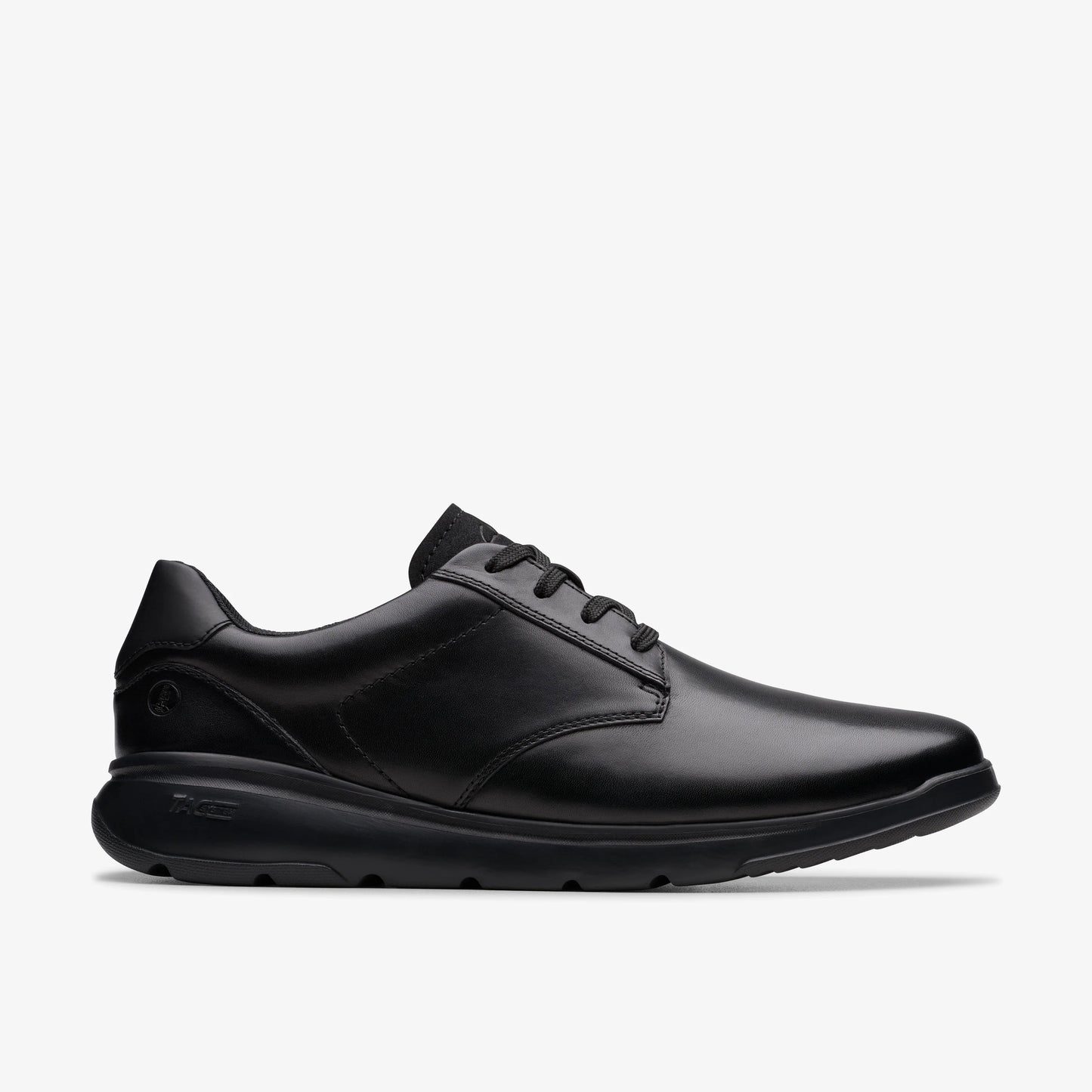 Sneakers De La Marca Clarks Para Hombre Modelo Lifton Lace Black Leather En Color Negro