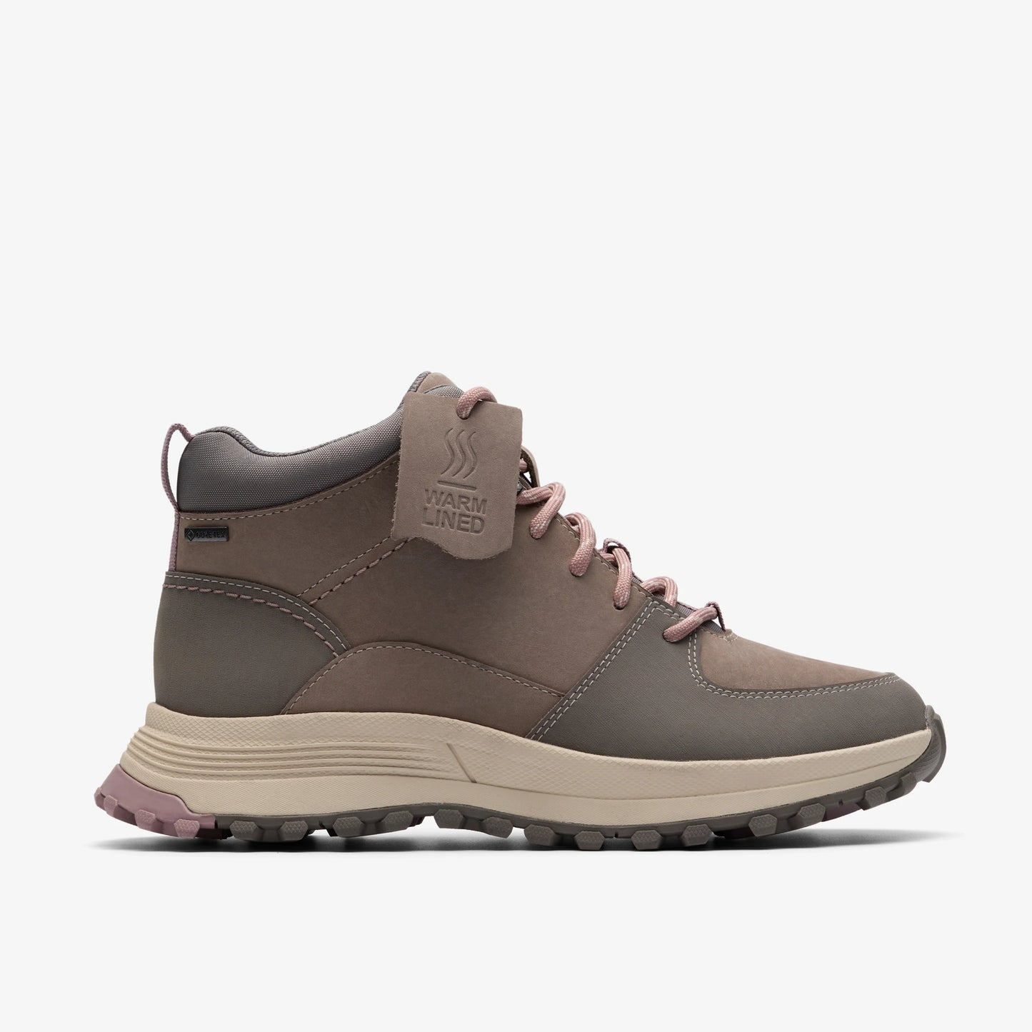 Botas De La Marca Clarks Para Mujer Modelo Atltrekbt Gtx Grey Wlinedcombi En Color Gris